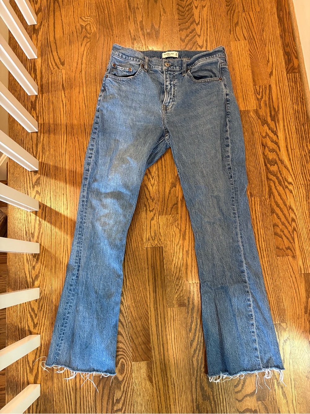 Abercrombie & Fitch Mid-Rise Bootcut Curve Love